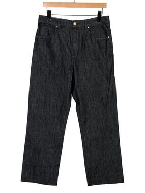 'S Max Mara High-Rise Wide Leg Dark Blue Jeans